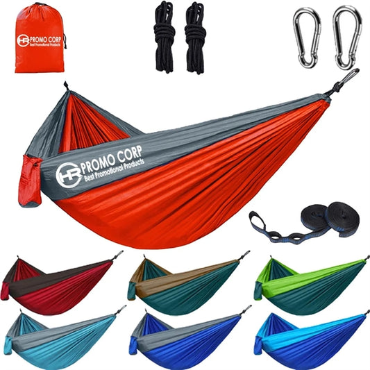 Nylon Packable Hammock w/ Custom Imprint