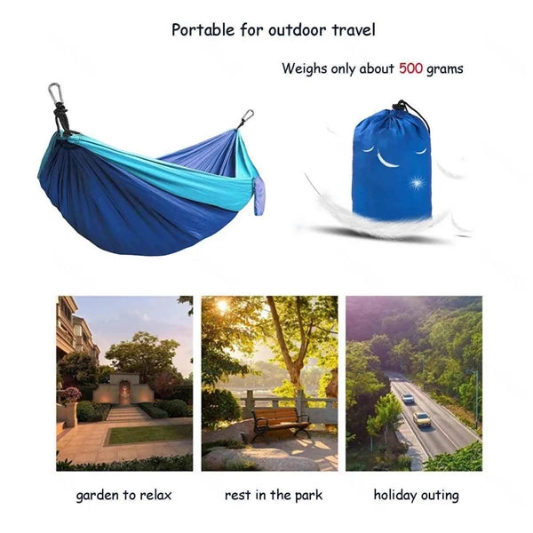 Nylon Packable Hammock w/ Custom Imprint