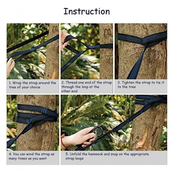 Nylon Packable Hammock w/ Custom Imprint