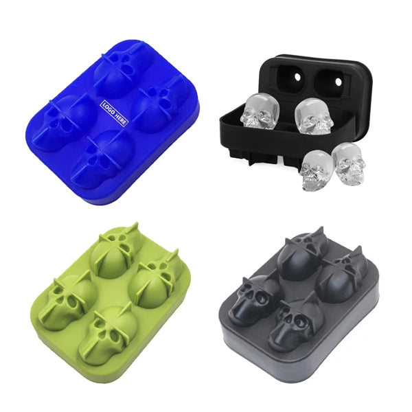Silicone Skull Ice Cube Mold