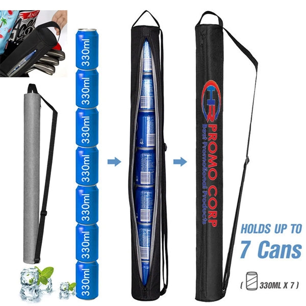 7 Can Golf Cooler & Beer Pack Sling Bag