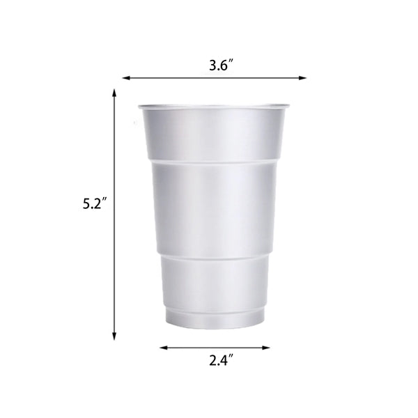 16oz Aluminium Step Gradient Beer Cup