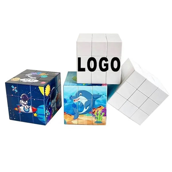2.7" Puzzle Cubes Fidget Toy
