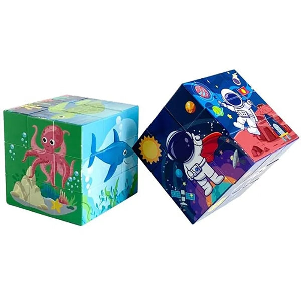 2.7" Puzzle Cubes Fidget Toy