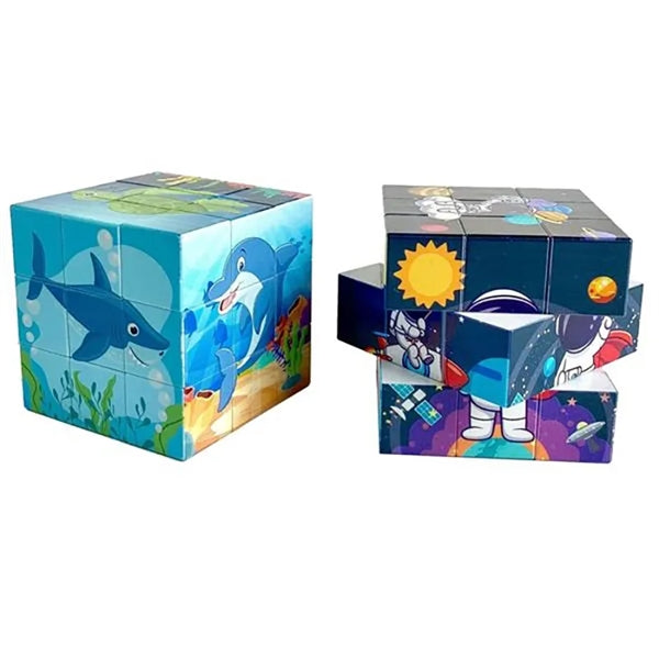 2.7" Puzzle Cubes Fidget Toy