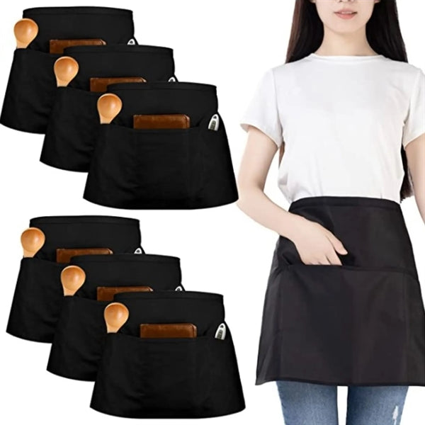 Three Pocket Waist Server Apron