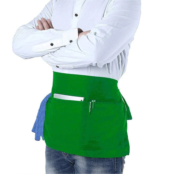 Three Pocket Waist Server Apron
