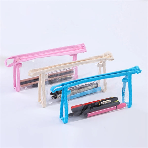 Logo Transparent PVC Toiletry Pouch