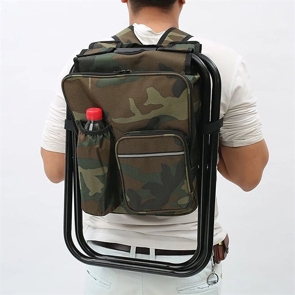 Folding Chair with Built-in Cooler