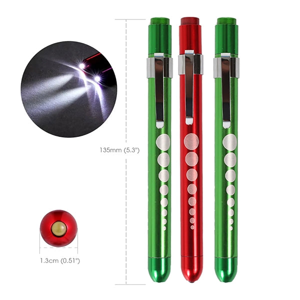 Click-Activated Pupil Assessment Light
