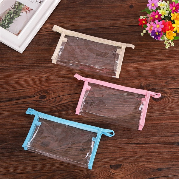Logo Transparent PVC Toiletry Pouch