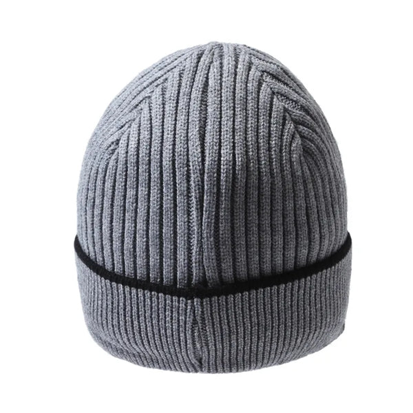 Premium Cuffed Rib-Knit Winter Beanie with Custom Embroidery