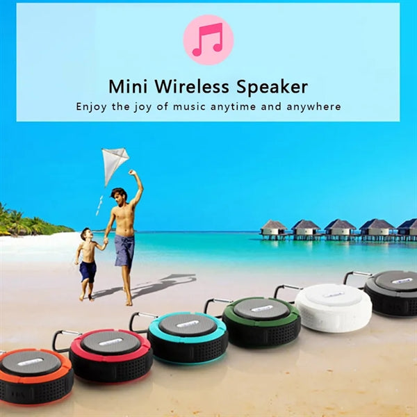 Mini Wireless Blue-tooth Speaker Shower Waterproof Sound Box