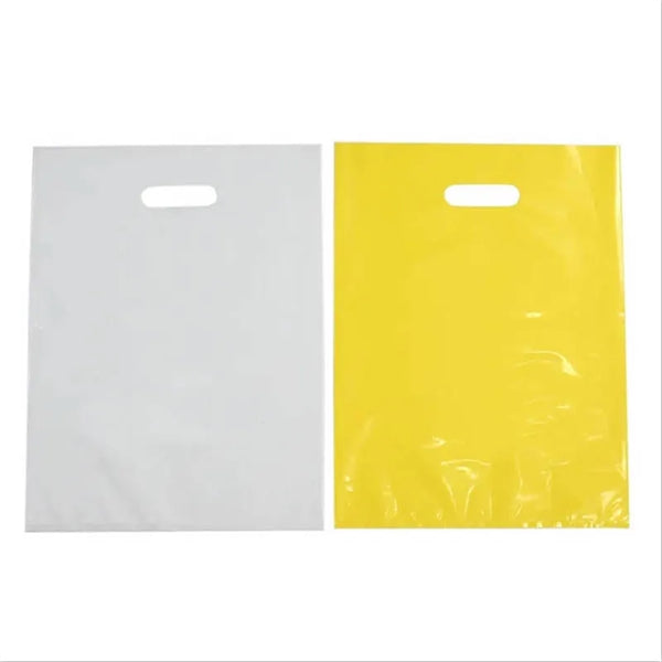 Die Cut Plastic Shopping Bag