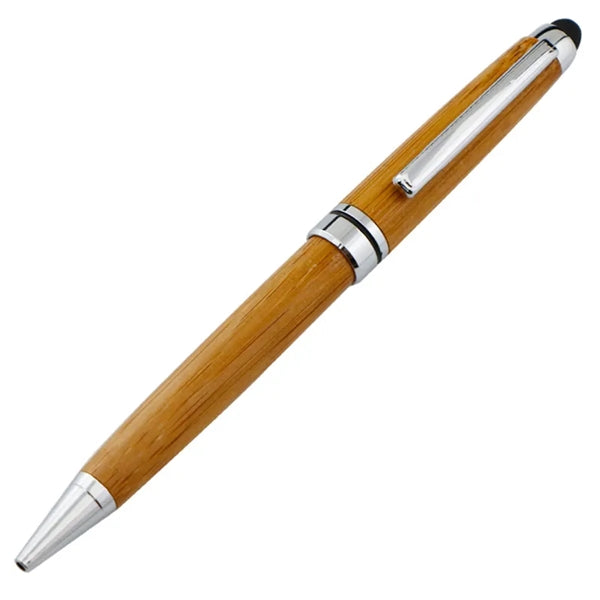 Luxury 2 in 1 Eco Friendly Bamboo Wood Stylus Ballpoint Pen