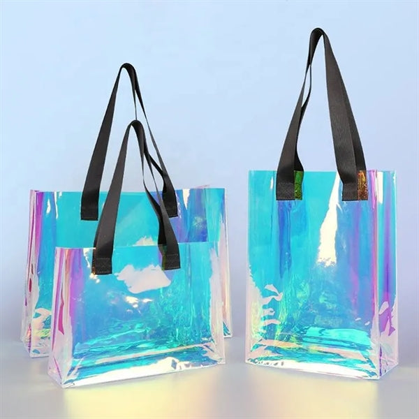 Fashion Laser Pvc Holographic Tote Bag