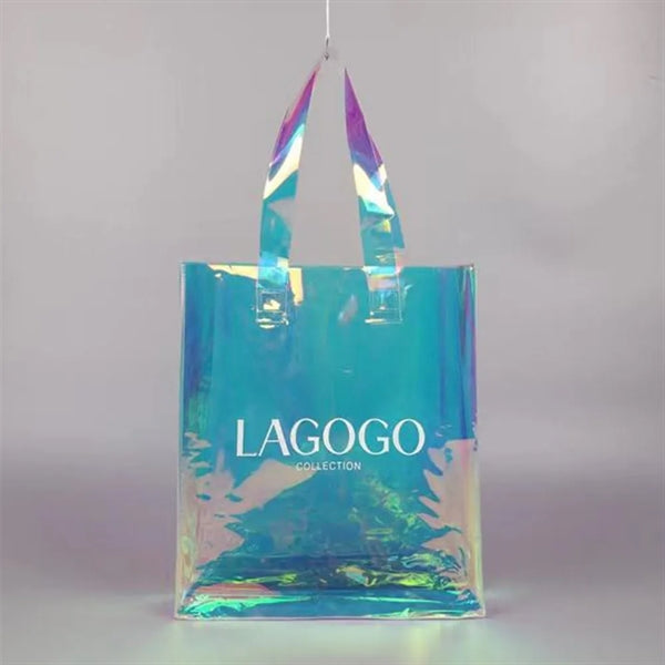 Fashion Laser Pvc Holographic Tote Bag