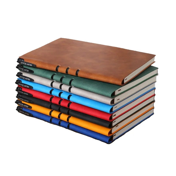 A5 Classic Leather Journal Book with pen