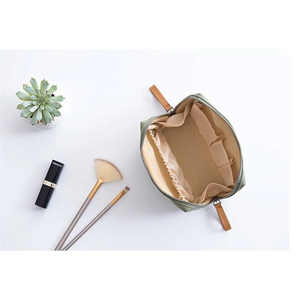 Small Makeup Bag Zipper Pouch