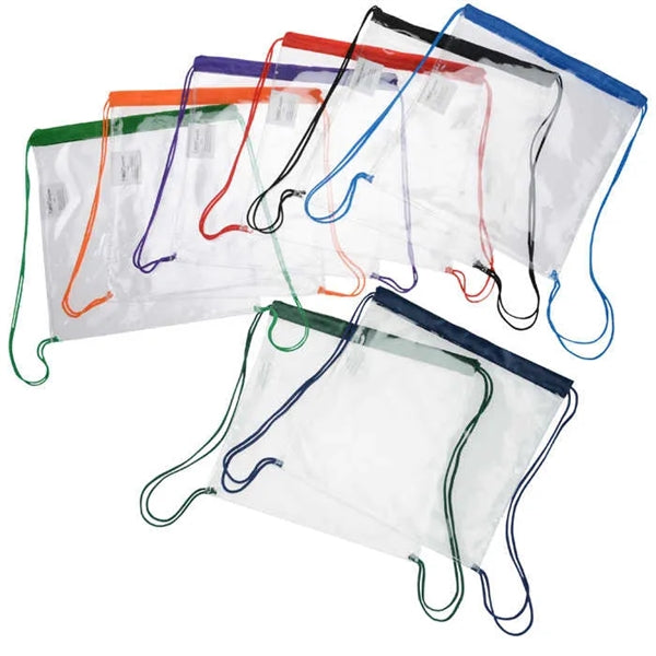 Clear Drawstring Bag