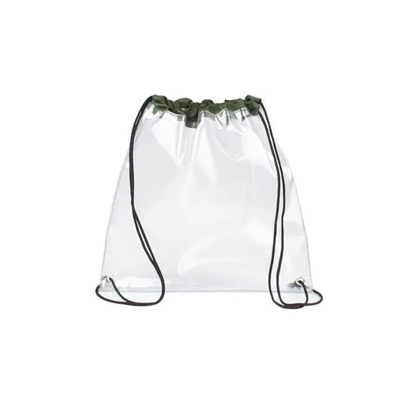Clear Drawstring Bag