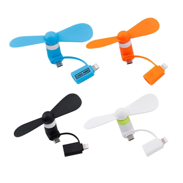 Mini USB Portable Cell Phone Fan
