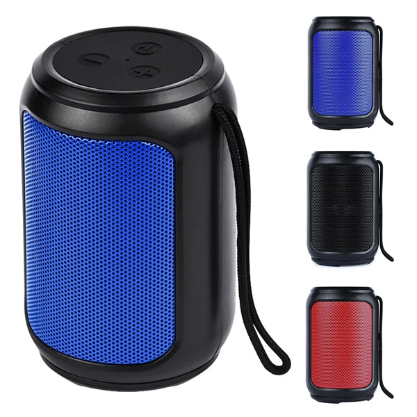 Palm-Sized Can-Shaped Stereo Wireless Blue-Tooth Speaker