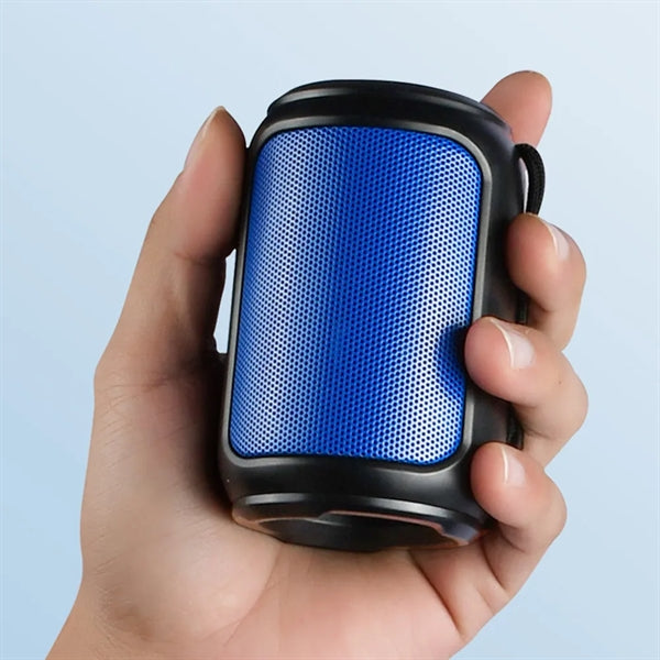 Palm-Sized Can-Shaped Stereo Wireless Blue-Tooth Speaker