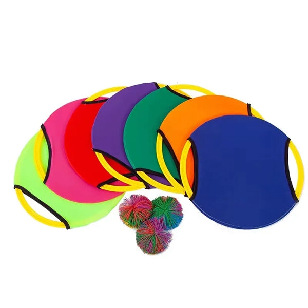 Disc Paddle Ball Game