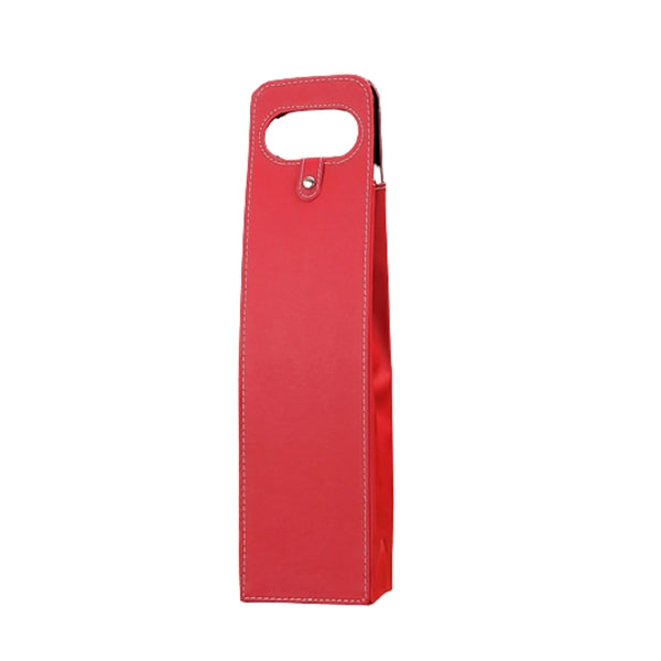 PU Leather Wine Carrier Tote