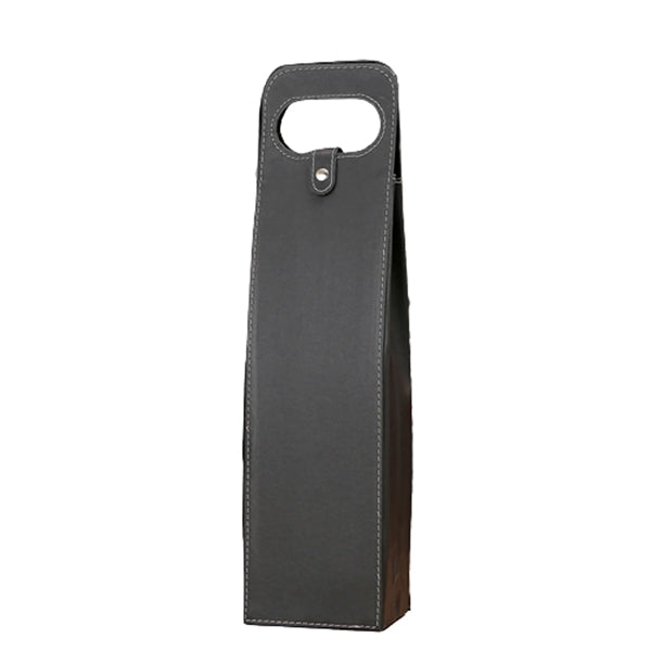 PU Leather Wine Carrier Tote