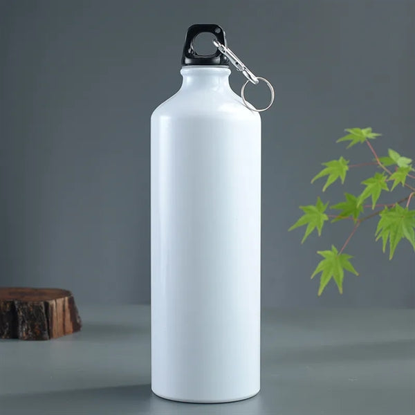 25oz Aluminum Sports Water Bottle with Twist Cap and Hook