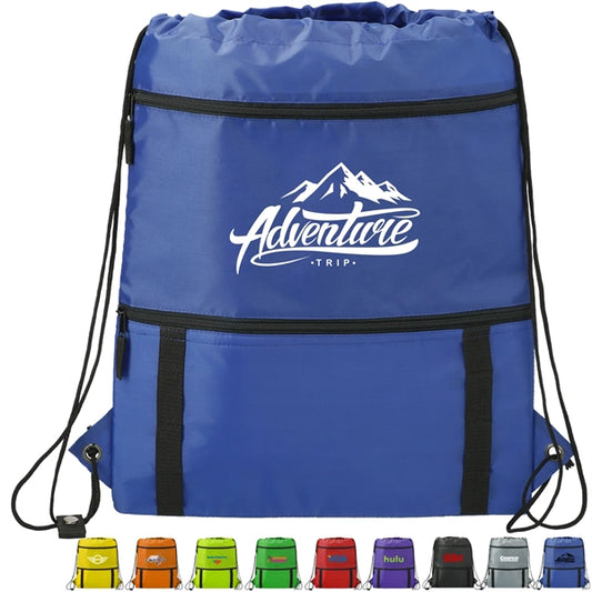 Adventure Insulated Nylon Drawstring Bag
