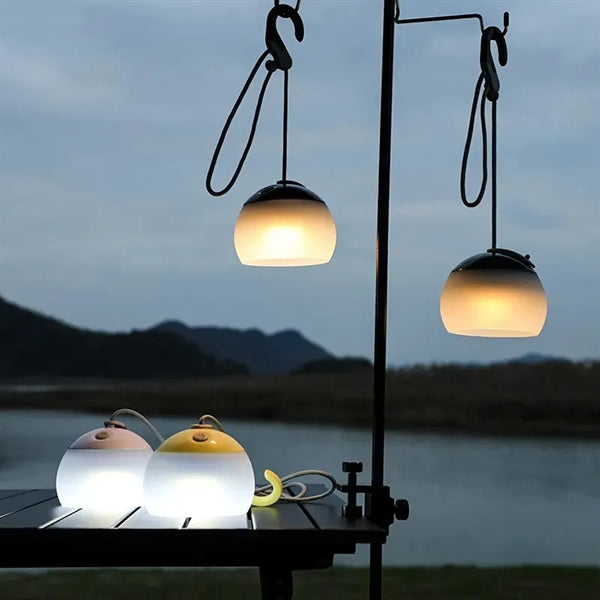 Portable LED Camping Lantern Rechargeable Light