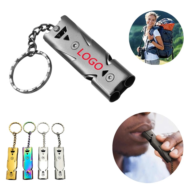 Emergency Survival Whistle With Keyring