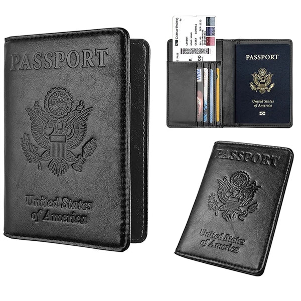 RFID Blocking Passport Holder
