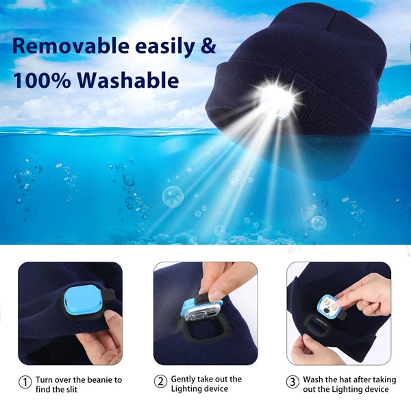 Unisex Beanie with The Light Gifts for Men