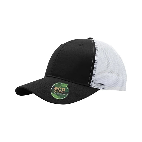 Recycled Polyester Twill Trucker Cap