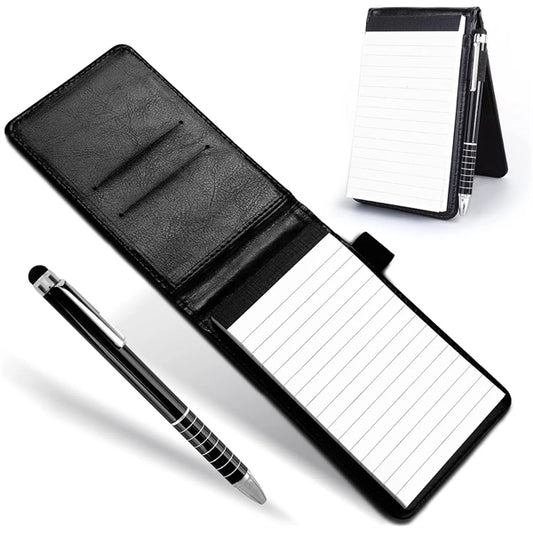 Portable Mini Notebook with Pen