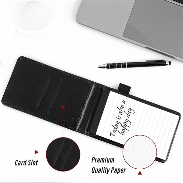 Portable Mini Notebook with Pen