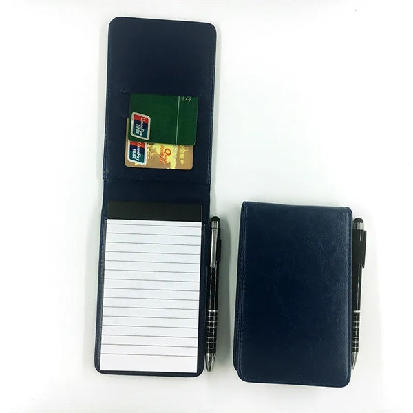 Portable Mini Notebook with Pen