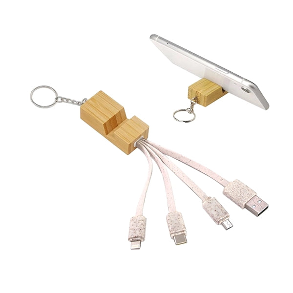 Eco-Friendly 3 in 1 Charging Cable