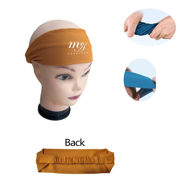 Multicolor Headbands Kerchief Sports Cooling Breathable