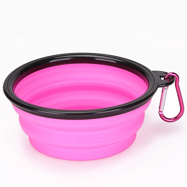 Outdoor Travel Collapsible TPE Pet Bowl