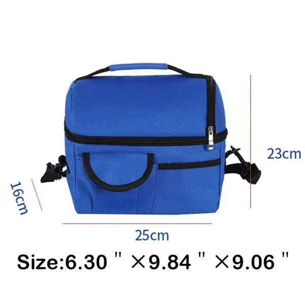 Oxford Cooler Tote Bag w/ Shoulder Strap