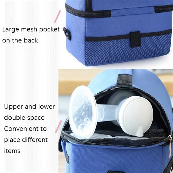Oxford Cooler Tote Bag w/ Shoulder Strap