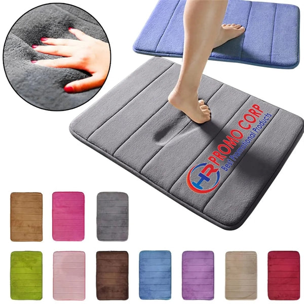 Luxury Coral Velvet Memory Cotton Mat