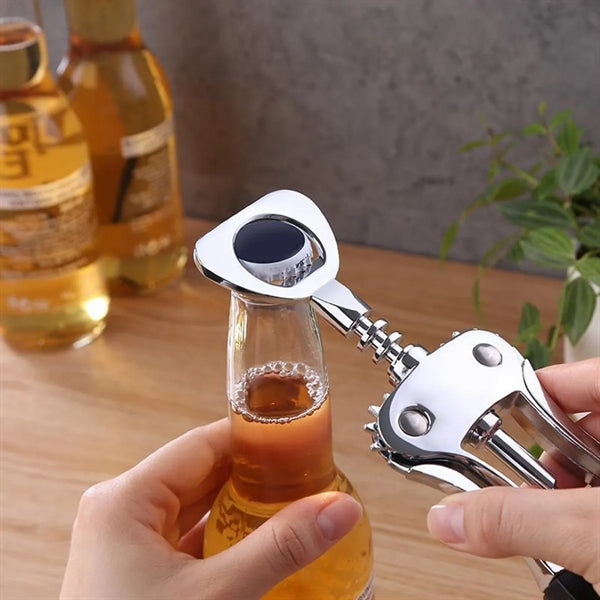 Wine Bottle Opener Wing Corkscrew Zinc Alloy