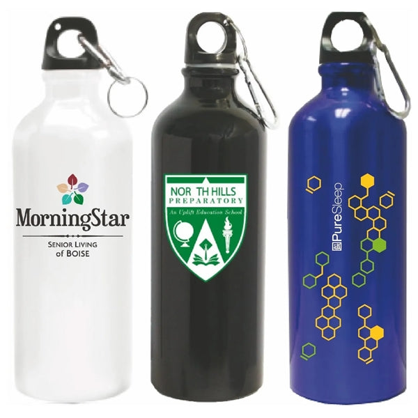 25 Oz Aluminum sports water bottle