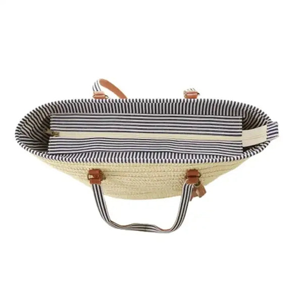 Straw Woven Tote Beach Shoulder Bag